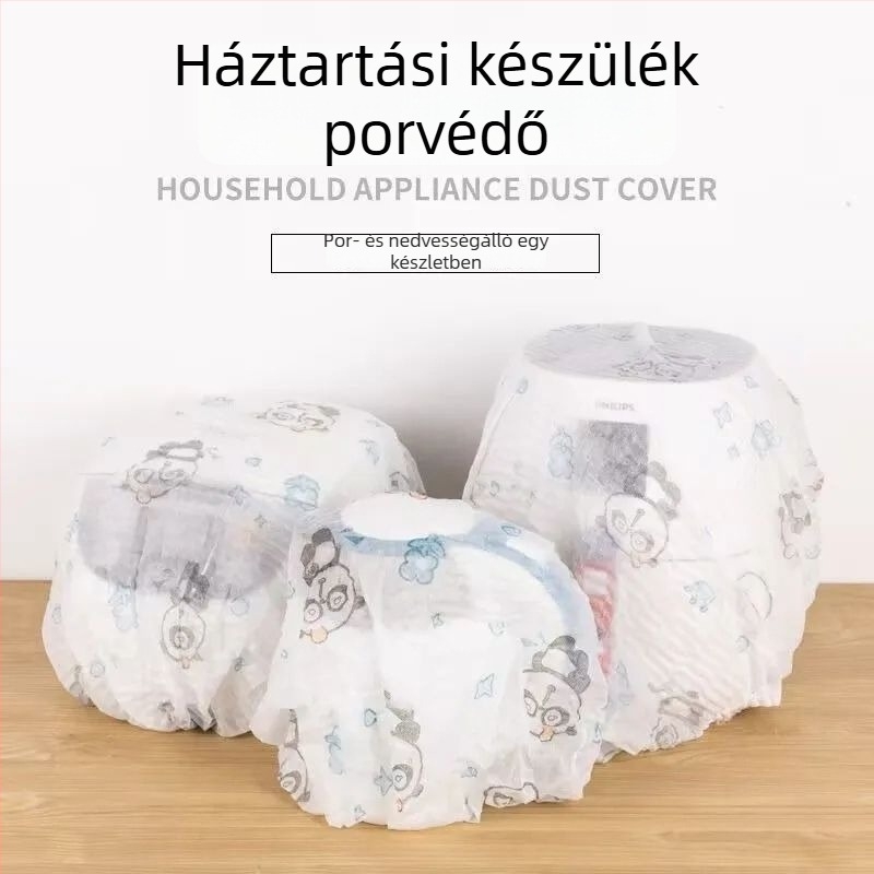 Nem szövött anyagból készült porvédő háztartási készülékekhez – multifunkcionális, vastagított, extra-nagy méretű padlón álló ventilátorhoz