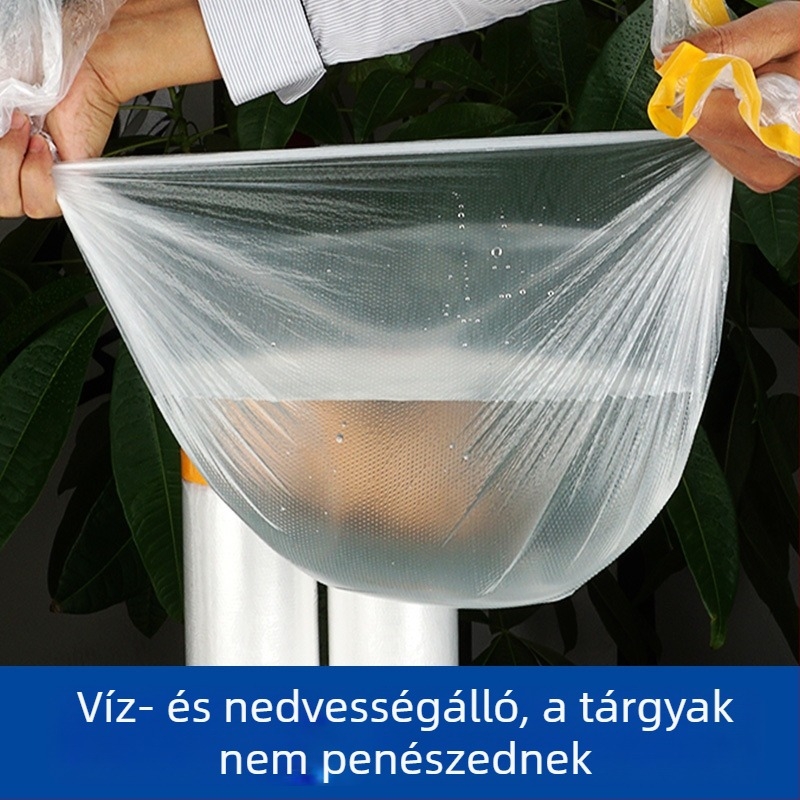 Egyszer használatos, vízálló és porvédő huzat nagy ágyhoz és bútorokhoz dekorációs célra