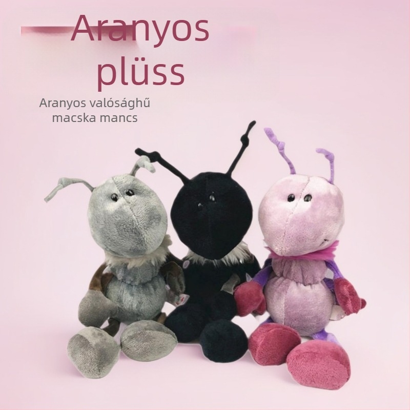 Plüss hangya – játék gyerekeknek