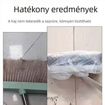 Egyszer használatos söpörő porvédő burkolat - padlóport és szálakat gyűjt, nem tapad