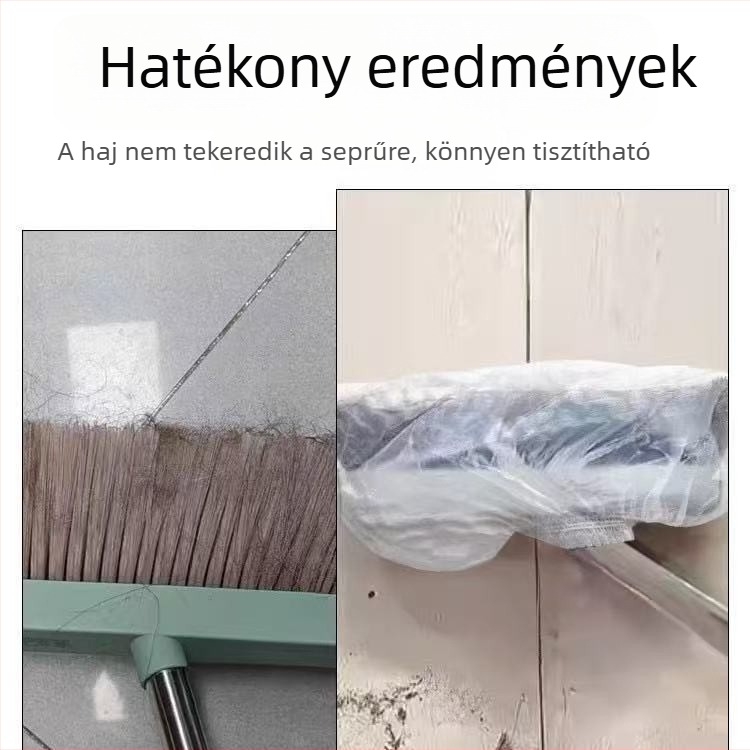 Egyszer használatos söpörő porvédő burkolat - padlóport és szálakat gyűjt, nem tapad
