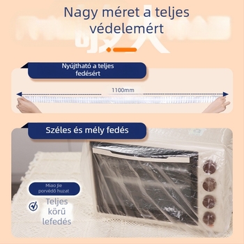 Miaojie Vastagított egyszer használatos porvédő fólia háztartási készülékekhez – Nagy méretű konyhai készülékekhez, rizsfőző és mikrohullámú sütő számára