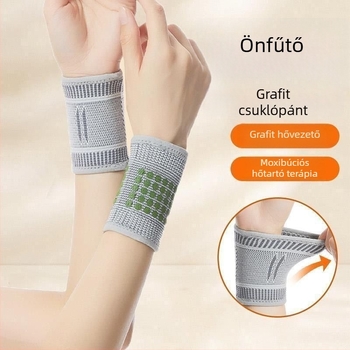 Grafén csuklópánt, uniszex, ínsérülésekre és sérülésekre, lélegző beltéri és kültéri sportokhoz