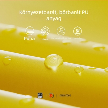 Iskolába szóló gyerek esőponcsó hátizsákkal, teljes testű esőruha