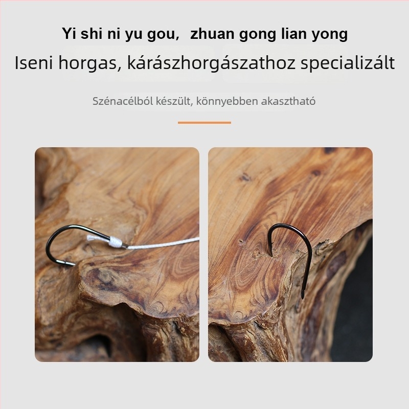 Új úszó horgász készlet ponty és nagyfejű ponty számára, négyzet alakú rugós horog, Iseni horog, robbanó horog
