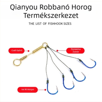 Robbanóhorog horgászatához
