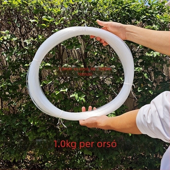 Ander nejlon fonott horgász zsinór, 1 kg terhelési teszt, tengeri és hajózási felhasználásra, átmérő 0,1–4,5 mm