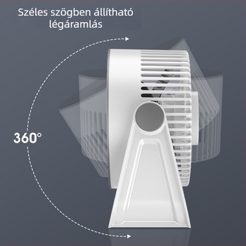 USB többfunkciós asztali ventilátor otthonra és kollégiumba, asztali keringető ventilátor, mini hordozható ventilátor