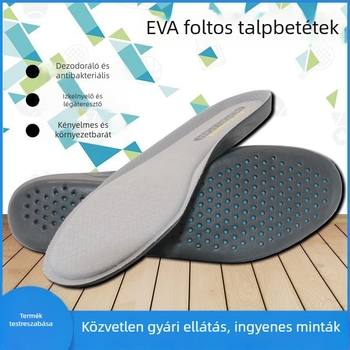 BR-2512 EVA talpbetét kosaras és futballcipőkhöz – magas rugalmasság, ultraméz, ütéscsillapító, szagtalan, nedvszívó, légáteresztő, kényelmes, teljes párnázás, uniszex
