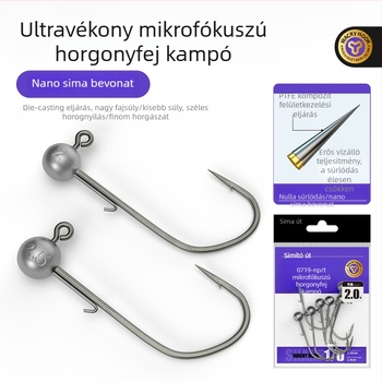 Ólomfejű horog, No. 1, Wacky righez, lassú süllyedés, basszusra és mandarinhalra