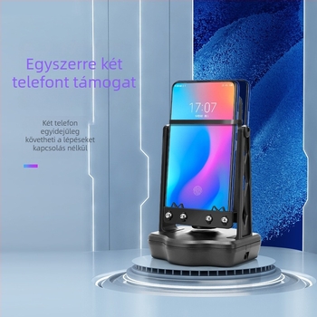 Telefonhoz készült lépésszámláló, pedométer, biztonságos edzés, lépésszám, automatikus lengés, töltés