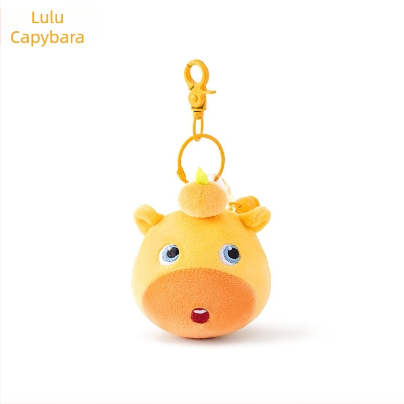 Capybara Lulu plüssjáték – táskadísz és kulcstartó