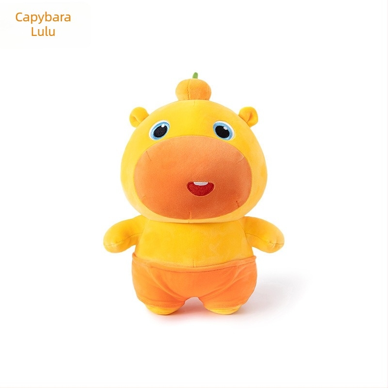 Capybara Lulu plüssjáték – táskadísz és kulcstartó