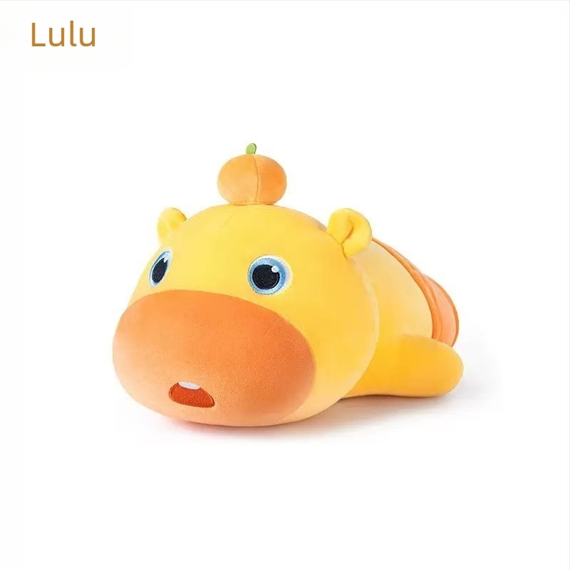 Capybara Lulu plüssjáték – táskadísz és kulcstartó