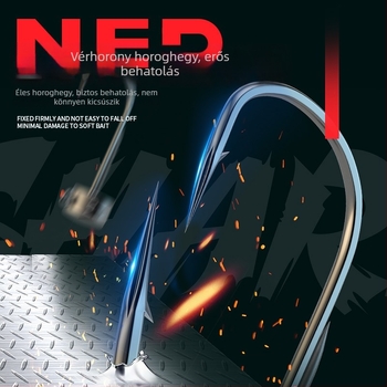 Ordinary Road NED lead head hook with mushroom head, wide belly, die-cast, floating shrimp and bass hooks