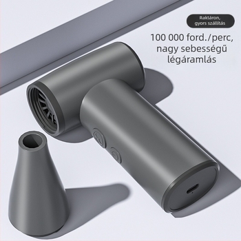 2026 Hordozható penge nélküli turbina ventilátor kültéri hűtésre, nagy sebességű, kompakt, beépített 2000–4000 mAh akkumulátorral