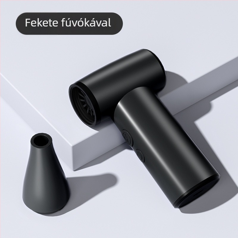 2026 Hordozható penge nélküli turbina ventilátor kültéri hűtésre, nagy sebességű, kompakt, beépített 2000–4000 mAh akkumulátorral