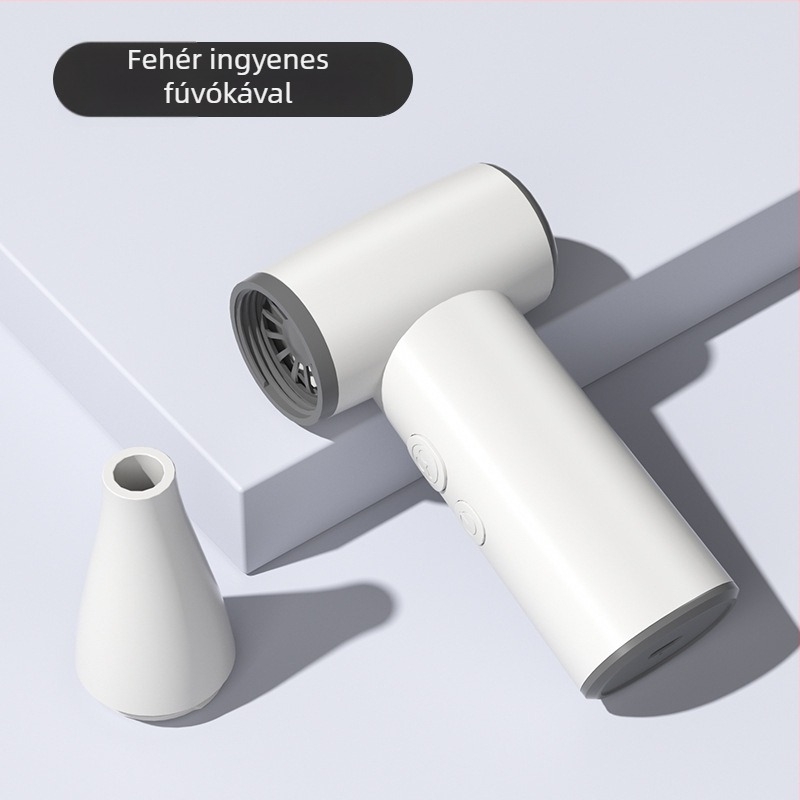 2026 Hordozható penge nélküli turbina ventilátor kültéri hűtésre, nagy sebességű, kompakt, beépített 2000–4000 mAh akkumulátorral