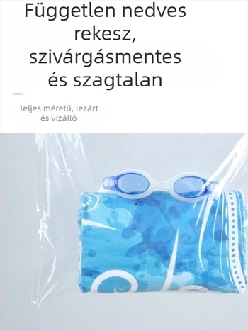 Nedves-száraz elválasztású sporttáska, vízálló úszó- és strandtáska, edzésre és utazásra, cipőrekesszel