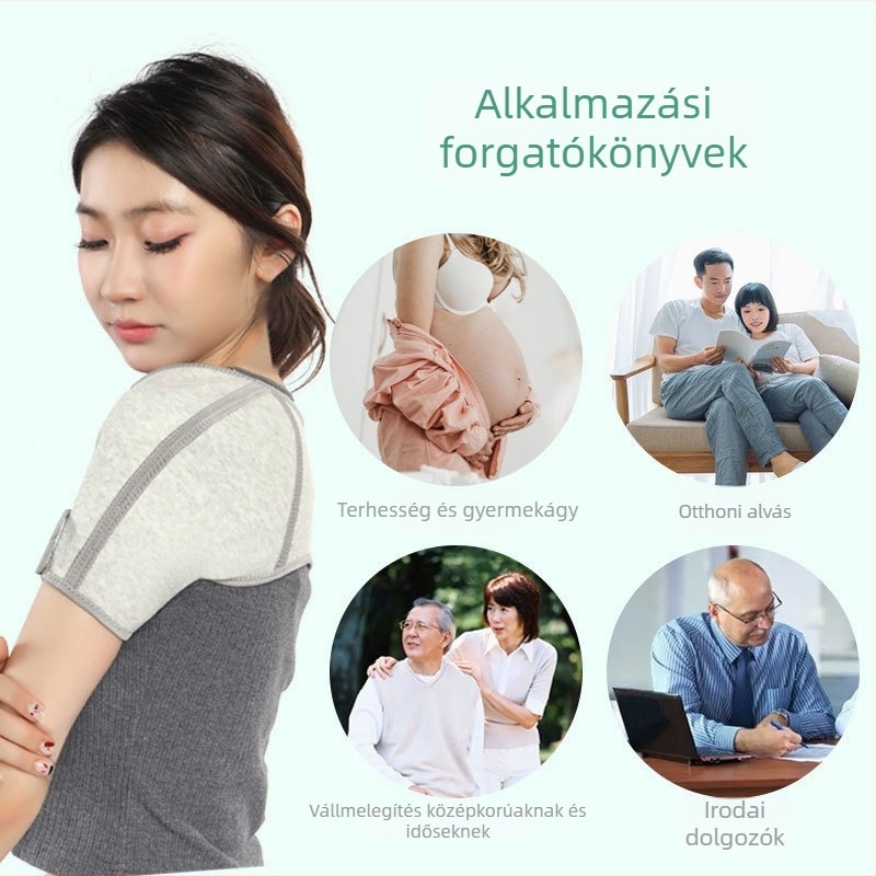 Artemiszia vállmelegítő párna téli alváshoz – melegítést és hőmegtartást biztosít, váll- és nyakvédelmet férfiaknak és nőknek