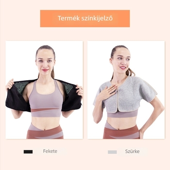 Mugwort terápiás váll- és nyaksál cipzárral, alváshoz melegít, uniszex