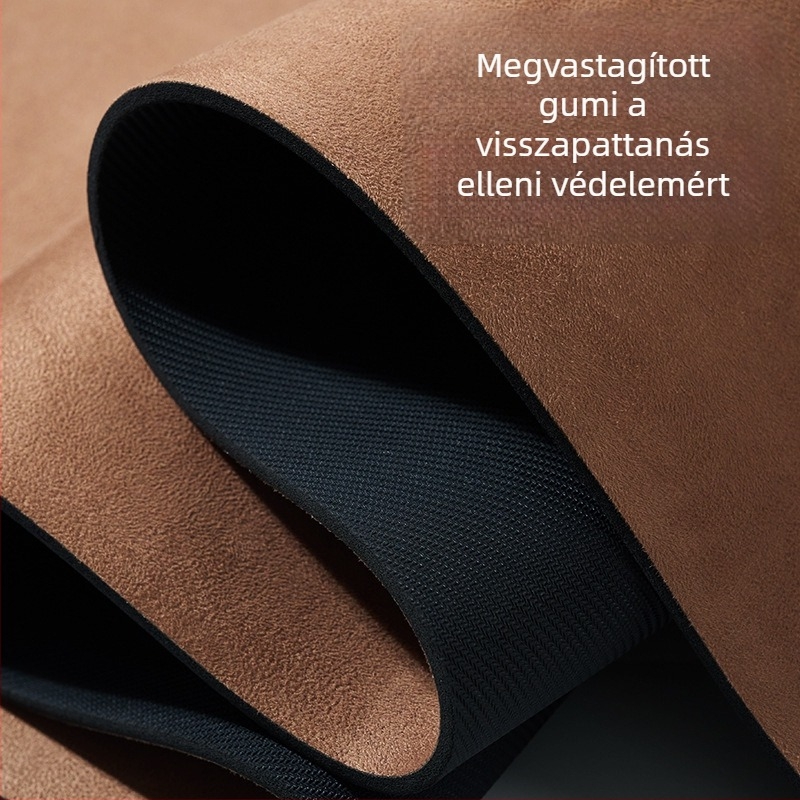 Egy színű velúr jógamatrac természetes kaucsukból, csúszásmentes, professzionális fitnesz matrac otthoni használatra, ütéscsillapító és csendes