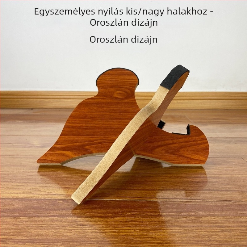 Kétoldalú dönthető skateboard- és longboard kiállító- és tároló állvány