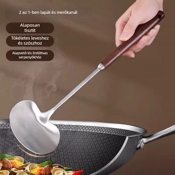 Gomba alakú, rozsdamentes acélból készült kis spatula, tapadásmentes, hőálló, konyhai spatula, élelmiszerbiztonságos otthoni használatra