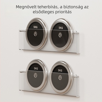 Fali könyvespolc fúrás nélkül, kreatív falra szerelhető kiállítási polc, átlátszó akril falipolc, gyerekeknek szóló könyvpolc
