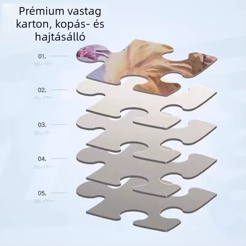 1000 darabos puzzle térkép motívummal, gyerekeknek és felnőtteknek, magas nehézség, stresszoldás, nemzeti trend dizájn