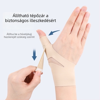 Hüvelykujj ízületi rögzítő és ínhüvely védelme, csuklót támogató védelem, ujjvédő