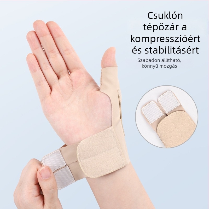 Hüvelykujj ízületi rögzítő és ínhüvely védelme, csuklót támogató védelem, ujjvédő