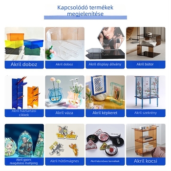 Átlátszó akril tükrös szekrény panel, esésvédő válaszfal fürdőszobai tároláshoz