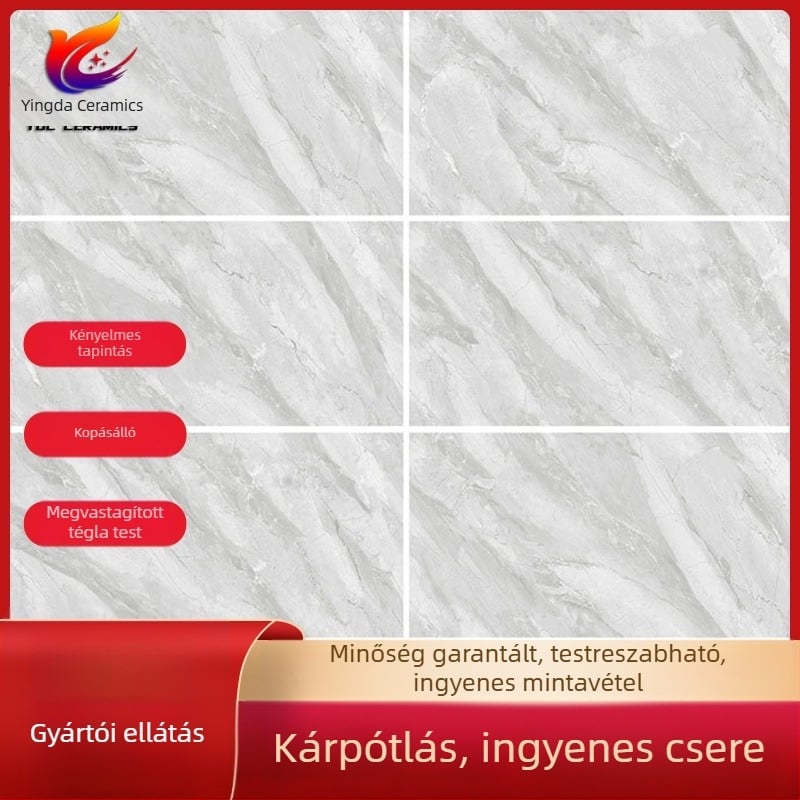 400x800 mm-es belső falicsempe, mázas porcelán, fürdőszoba és konyha számára, puzzle mintázat, modern egyszerű stílus, csúszásmentes felület
