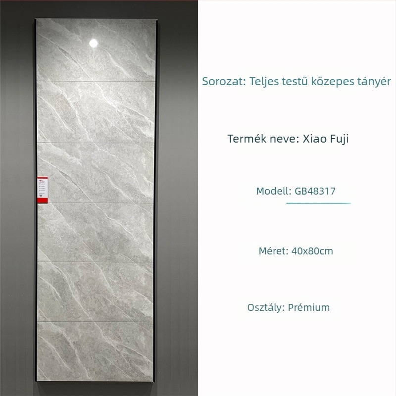 400x800 mm-es belső falicsempe, mázas porcelán, fürdőszoba és konyha számára, puzzle mintázat, modern egyszerű stílus, csúszásmentes felület