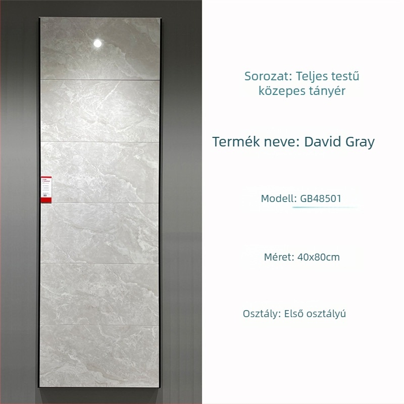 400x800 mm-es belső falicsempe, mázas porcelán, fürdőszoba és konyha számára, puzzle mintázat, modern egyszerű stílus, csúszásmentes felület