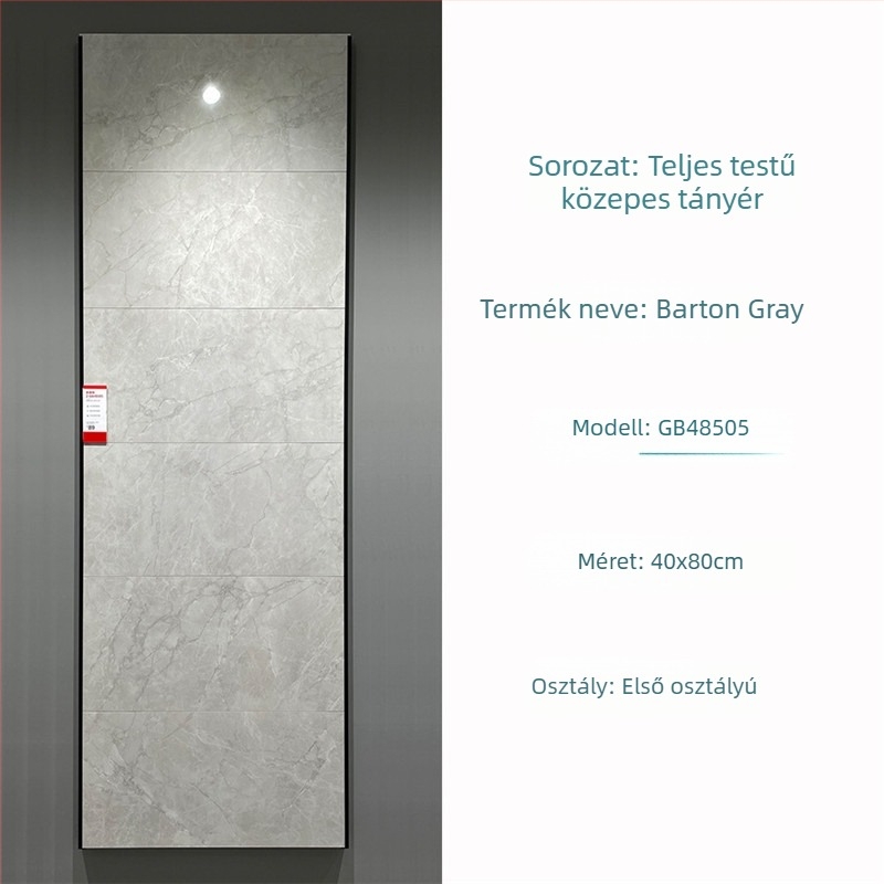 400x800 mm-es belső falicsempe, mázas porcelán, fürdőszoba és konyha számára, puzzle mintázat, modern egyszerű stílus, csúszásmentes felület
