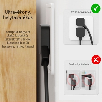 Amerikai szabványú intelligens elosztó USB-vel és USB-C porttal, több aljzattal