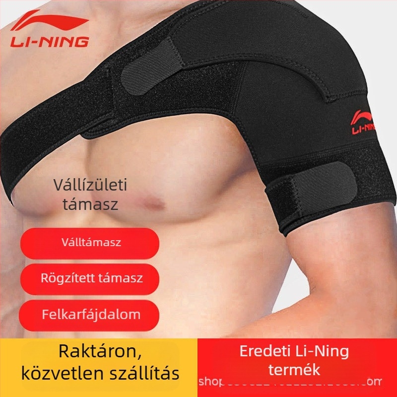 Li Ning Sporthoz és rehabilitációhoz készült vállvédő – férfiaknak szánt vállvédő rotátorköpeny-sérülés esetén