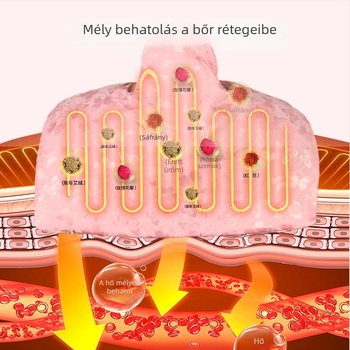 Aiyuantang váll- és nyaki sófűtő csomag, elektromos fűtés, 30–50°C, 60W, selyem anyag