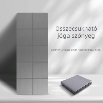 TPE összecsukható jóga matrac, antibakteriális gyerekeknek, kényelmes, vastagabb diák alvó matrac a földre