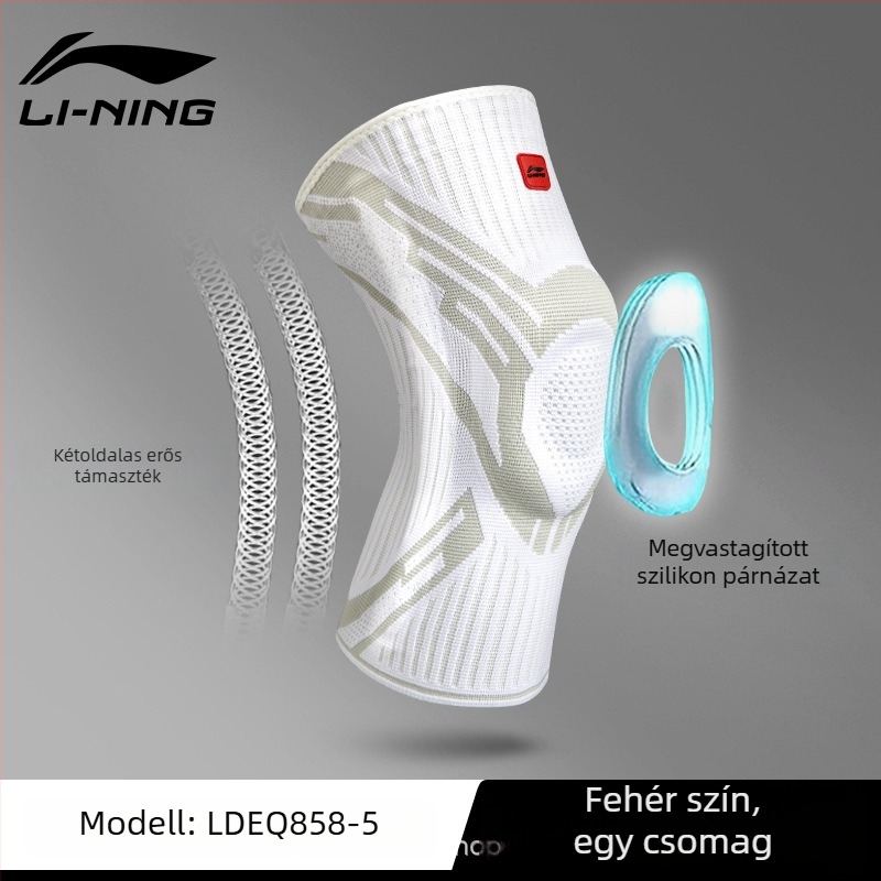 Li-Ning férfi térdvédő kosárlabdára és futásra, professzionális nyári térdvédelem és meniszkusz védő