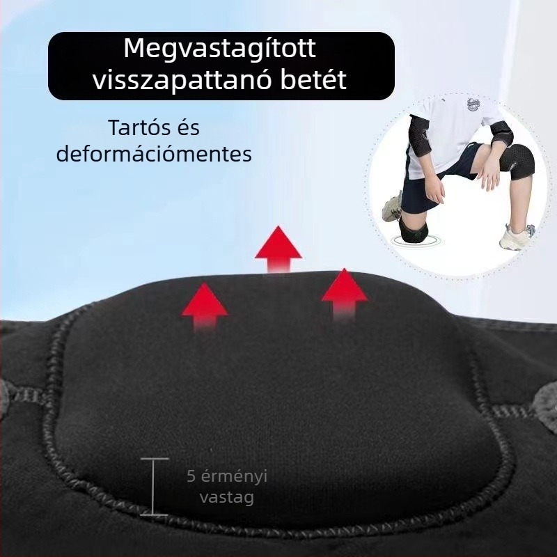 Gyermekeknek szóló ragasztós térdvédők futballhoz, kosárlabdához és kerékpározáshoz