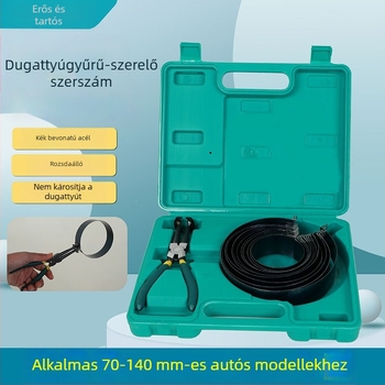 Dugattyúgyűrű beépítő eszköz autójavításhoz — univerzális gyűrűszorító és dugattyúgyűrű demontázs csipesz
