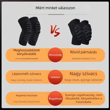 Vastagított taktikai kúszás-edzőkészlet térd- és könyökvédőkkel, beépített védőfelszereléssel