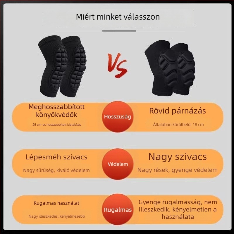 Vastagított taktikai kúszás-edzőkészlet térd- és könyökvédőkkel, beépített védőfelszereléssel