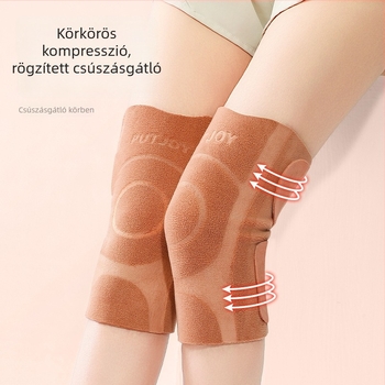 Putjoy térdvédők dupla oldalas polár fleece-ből – őszi–téli melegítés, bélelt, vastagított