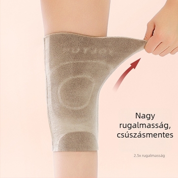 Putjoy térdvédők dupla oldalas polár fleece-ből – őszi–téli melegítés, bélelt, vastagított