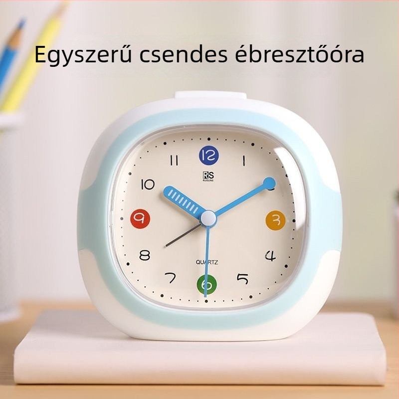 Diákoknak szóló ébresztőóra – asztali kivitel kollégiumi szobába, aranyos stílus