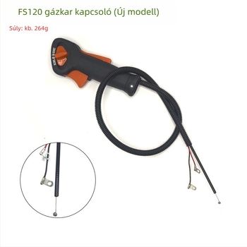 Narita Fűnyíróhoz gázkapcsoló és gázkábel FS120/230235/250 (új és régi modellek)